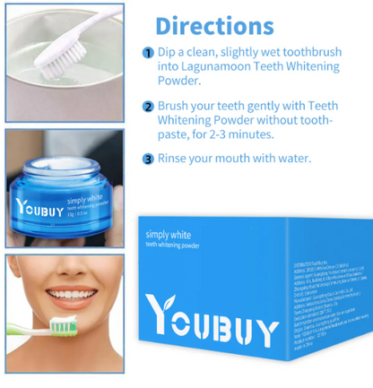 Teeth Whitening Brightening Powder - Image27164676849758