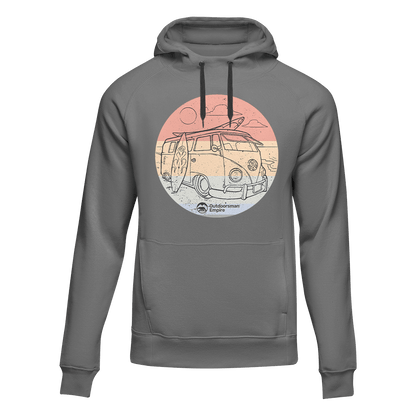 Kombi Camping Adult Fleece Hooded Sweatshirt - Image26755415277662