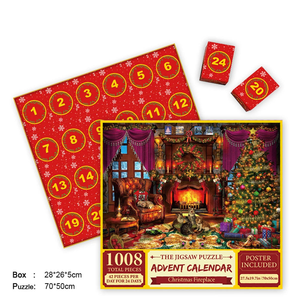 Merry Jigsaw Advent Calendar Puzzle - Image26755123544158
