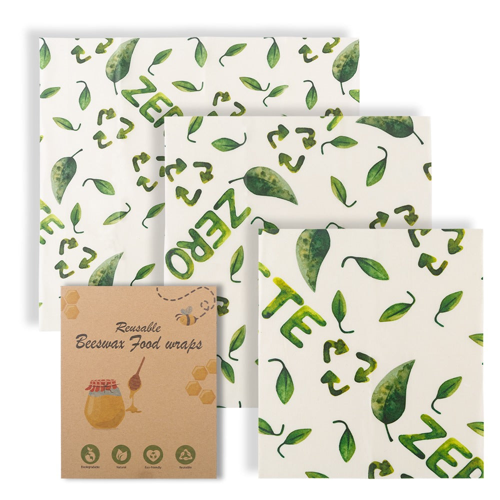 Cotton Beeswax Fresh-Keeping Cloth - 