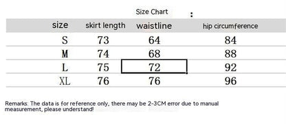 High Waist A-Line Corduroy Skirt for Women - Image46332108111966