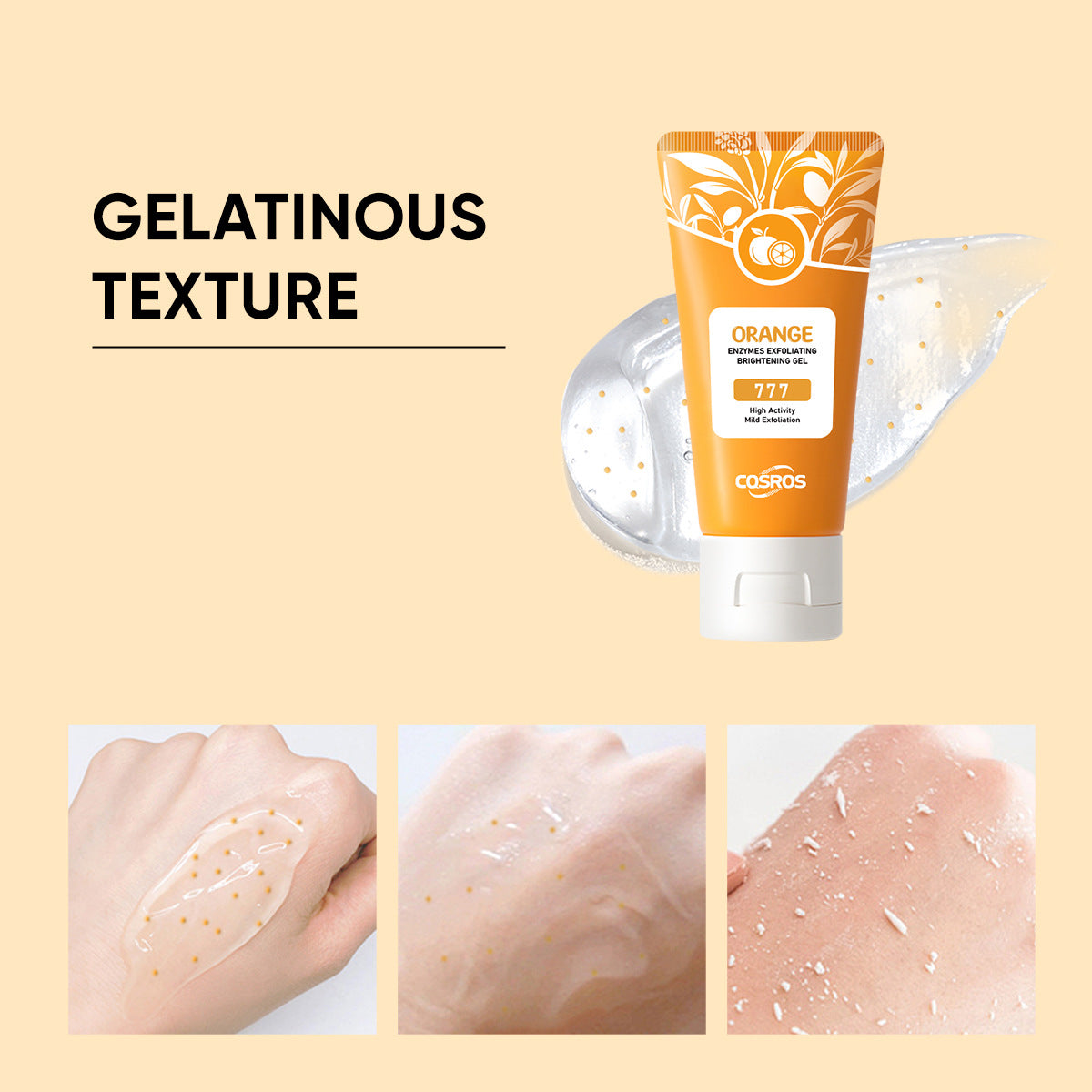 Orange Exfoliating Whitening Gel for Skin Care - Image26755176464478