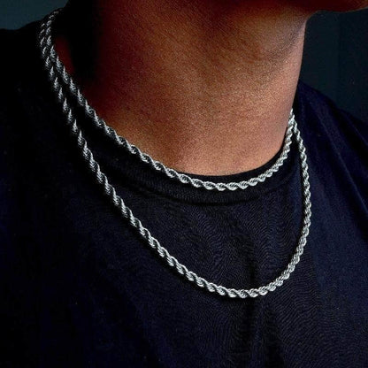 Twisted Rope Figaro Necklaces - Image26755090874462