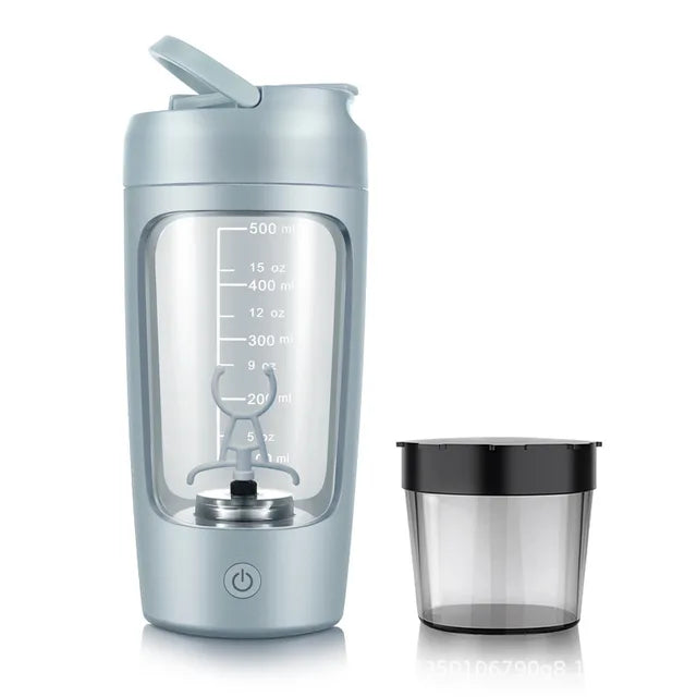 Electric Portable Whey Protein Shaker Bottle - 