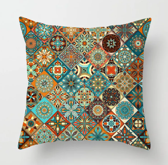 Soft Mandala Sofa Pillowcase - Image26755463872606