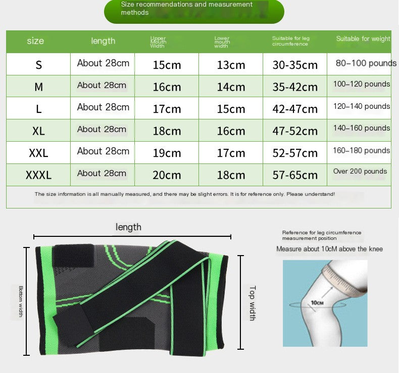 Men's Compression Knee Brace for Sports and Fitness - 