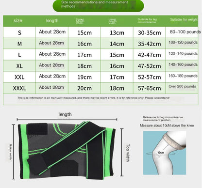 Men's Compression Knee Brace for Sports and Fitness - Image46329462587486