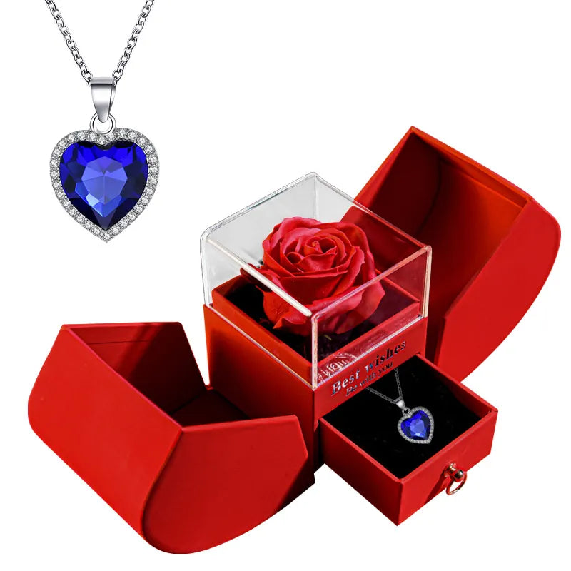 Christmas Jewelry Box Necklace - 