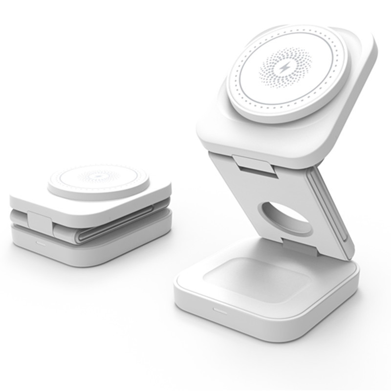 3 IN 1 FOLDABLE WIRELESS CHARGER - 