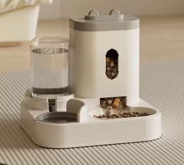 Automatic Pet Feeder Dog Basin Cat Bowl Supplies Water Dispenser - 