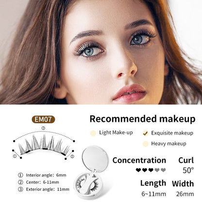Magnetic False Eyelashes Set with Applicator - Image26755169124446