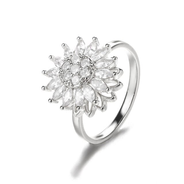 Sunflower Rotation Ring for Anxiety Relief - Image26755101655134