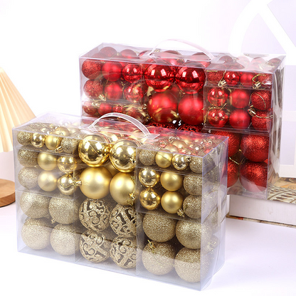 Christmas Ball Decorations 100 pcs - Image26755449258078