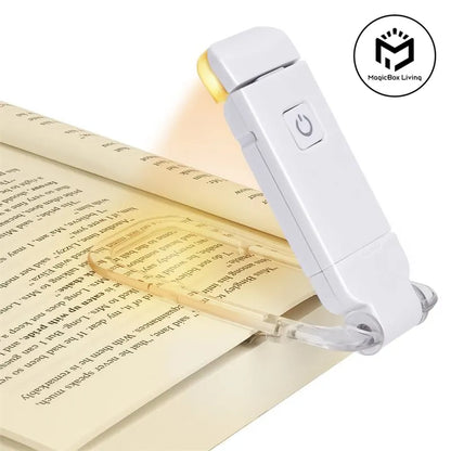LED USB Rechargeable Book Light Reading Light Eye Protection - Image26755103326302