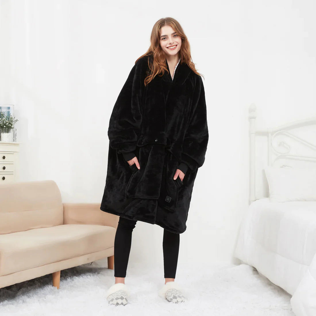 Heated Hoodie Blanket - Image26755195961438