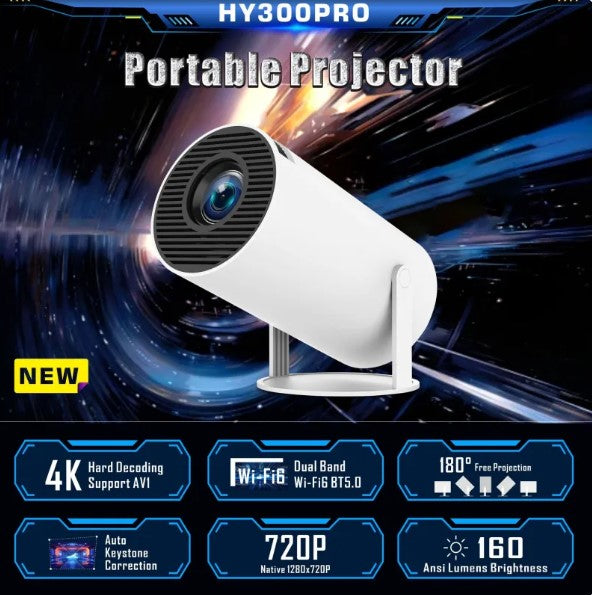 HY300 Pro Projector Home Theater - 