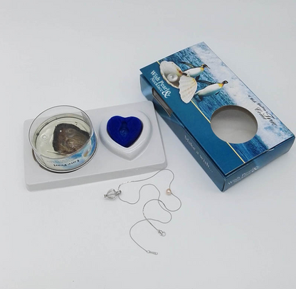 Pearl Jewelry Gift Box with Freshwater Necklace - Image26755127541854