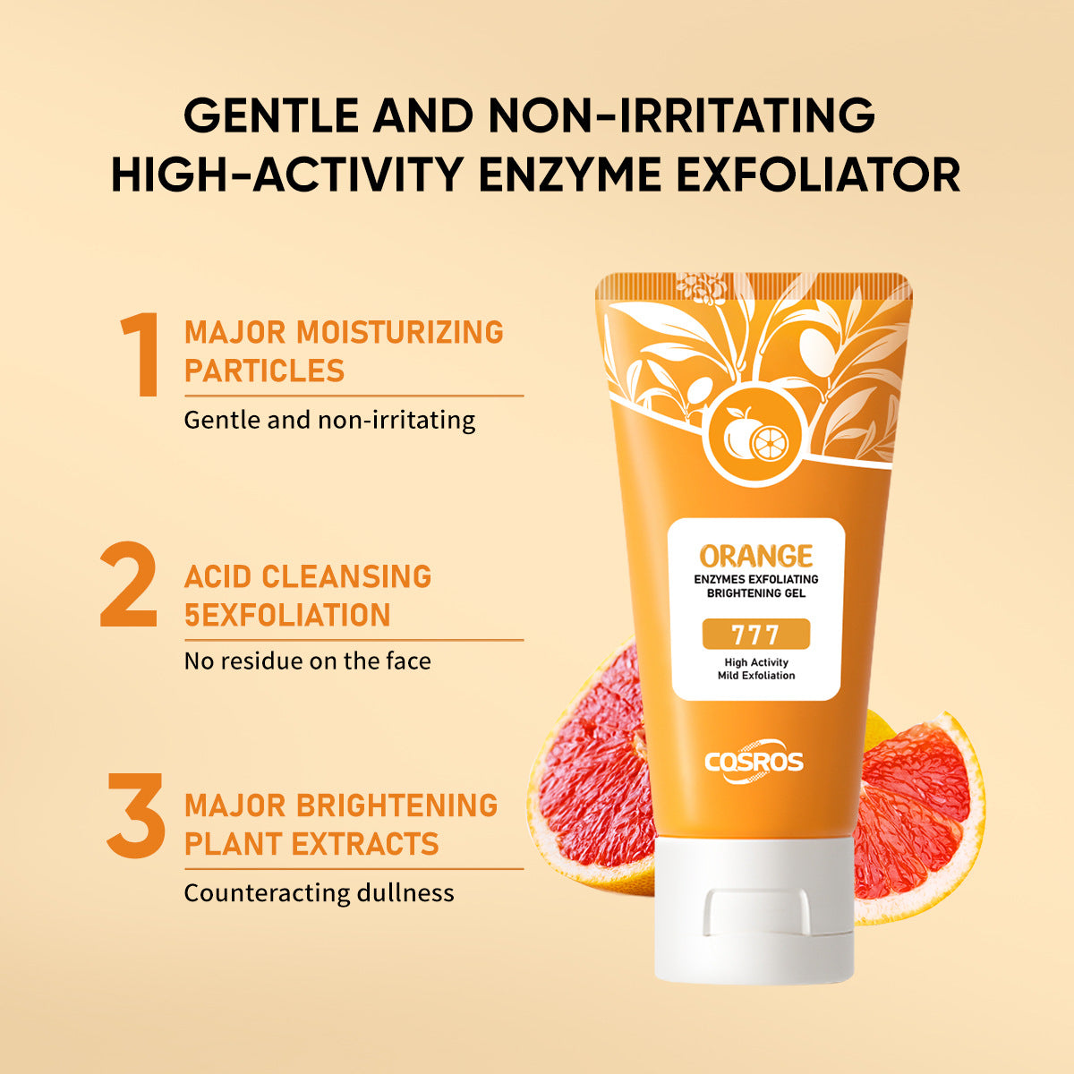 Orange Exfoliating Whitening Gel for Skin Care - Image26755176530014